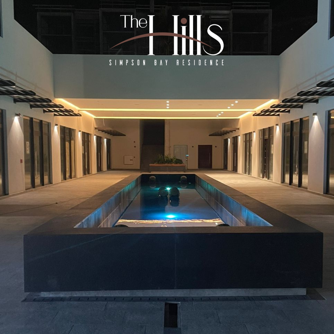 immobilier the hills residence centre commercial sint maartin construction