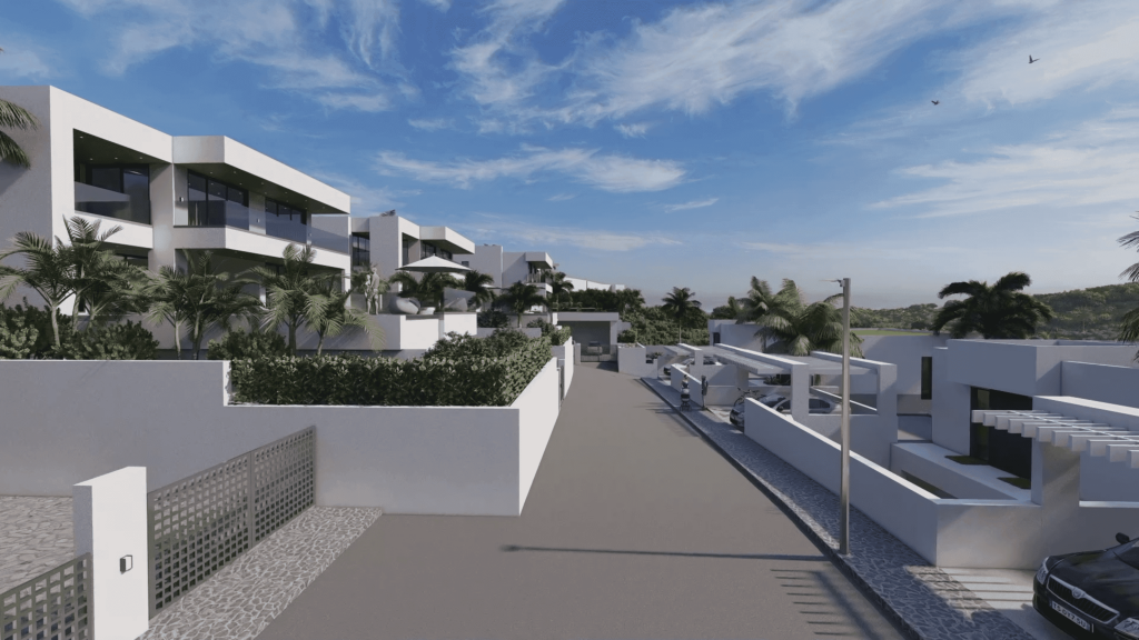 villas de luxe aqua resort sint maarten developpement immobilier