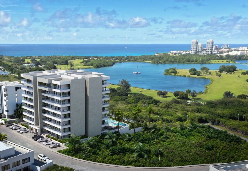 Luxury 2-bedroom condo T-Residence Maho Sint Maarten lagoon view