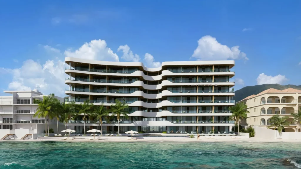 Dolce Beach Residence à Simpson Bay, immobilier Sint Maarten avec 4U Real Estate